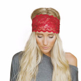 2016 Women Fashion Lace Headband Ladies Bohemian Hair Accessories Headwrap Turban Girls Wide Headbands Headdress #Zer