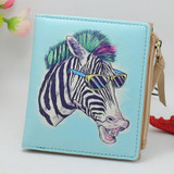 2016 women fashion Coin Purse&amp;Wallets Vintage Marilyn Monroe Cartoon Cat Women Wallets Brand Female Thin Short Wallet Clutch