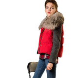2016 women down warm short gift coat  jacket  parka zipper fashion new winter outerwear racoon fur collar new plus size thick