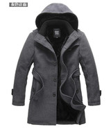 2016 winter trench coat men, fashion long overcoat men,hot sale woollen coat, thickening Men's clothing,Size M-4XL free shipping 2016 winter trench coat men, fashion long overcoat men,hot sale woollen coat, thickening Men's clothing,Size M-4XL free shipping
