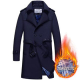 2016 winter Men's leisure fashion Long style trench coat Men's jackets  Outerwear Casual Coat Men's Jacket Windbreaker