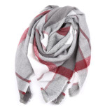 2016 Winter luxury Brand New Women Fashion Scarf Oversize Blankets Wrap Soft Cashmere plaid Square Shawl Size Pashmina Scarves