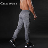 CEEWHY Jogger Pants Men Fitness Bodybuilding Gyms Pants For Runners Clothing Autumn Sweat Trousers Elastic Workout Trousers