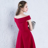 CEEWHY Burgundy V-neck Graduation Dress Formal Party Dress Vestidos de Coctel Short Cocktail Dress A-line Party Dress CEEWHY Burgundy V-neck Graduation Dress Formal Party Dress Vestidos de Coctel Short Cocktail Dress A-line Party Dress
