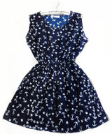 CDJLFH Summer dress Peach of love sexy casual black sleeveless beach slim 2017 chiffon Korean printed women dress S M L XL XXL