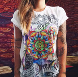 CDJLFH Brand 2017 Women Tees Fashion Print Short Sleeve O-Neck Women Blouses Cotton Tops Shirt Female White Blusas Chemise