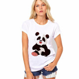 CDJLFH Brand 2016 Harajuku Women Casual T Shirt O-neck Short Sleeve Shirt Kawaii Blusa Print T-shirt CDJLFH Brand 2016 Harajuku Women Casual T Shirt O-neck Short Sleeve Shirt Kawaii Blusa Print T-shirt