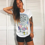 CDJLFH 2017 Summer Fashion Print LOVE Women Selling Chiffon Blouses Short Sleeve Leisure O-Neck Shirt Casual Ladies Tops Blusas