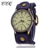 CCQ Brand Women Vintage Cow Leather Bracelet Watch Men Casual Sport WristWatch Luxury Quartz Watch Male Relogio Feminino 1772 CCQ Brand Women Vintage Cow Leather Bracelet Watch Men Casual Sport WristWatch Luxury Quartz Watch Male Relogio Feminino 1772