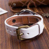CCQ Brand Vintage Cow Leather Bracelet Watch Women WristWatch Casual Luxury Quartz Watch Relogio Feminino1821