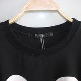 Causal Women Hoodies Cartoon Pattern Black Top Pullovers O-Neck Girls Sweatshirts hoodie sudaderas mujer moleton feminina 856