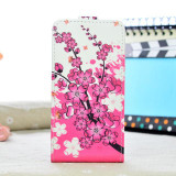 Luxury PU Leather Case For Doogee X5 Max PRO Case 5.0 Flip Cover Cartoon Painting Phone Bag Protective Case Butterfly Tower