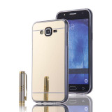Luxury Plating Mirror Soft TPU Case For Samsung Galaxy J1 ACE Mini J2 J3 Pro J5 J7 Prime A3 A5 A7 2016 Protector Shell Cover