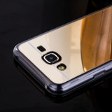 Luxury Plating Mirror Soft TPU Case For Samsung Galaxy J1 ACE Mini J2 J3 Pro J5 J7 Prime A3 A5 A7 2016 Protector Shell Cover