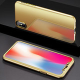 Luxury Mirror 360 Full Protection Cover Phone Cases for iPhone X 8 7 7 Plus