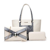 Luxury Handbags Women Bags Designer PU Leather Composite Bag Set Women's Serpentine Shoulder Tote Bag Sac a Main Femme de Marque