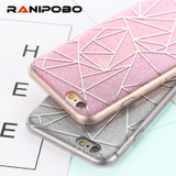 Luxury Glitter Electroplate case for iPhone 7 7 Plus 6 6S Plus 5 5S SE Ultra-thin Phone case Cover for iPhone7