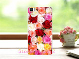 Luxury Floral Painted Phone Cases For BQ M4.5 Not A4.5 E4.5 Case Cover Art printed Flower funda For BQ M4.5 Aquaris+Free Gift
