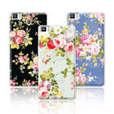 Luxury Floral Painted Phone Cases For BQ M4.5 Not A4.5 E4.5 Case Cover Art printed Flower funda For BQ M4.5 Aquaris+Free Gift