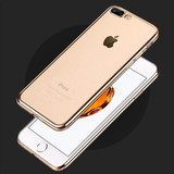 Luxury Electroplate Soft TPU Cases for iPhone X 6 6s 7 8 8 Plus