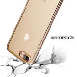 Luxury Diamond Transparent Phone Case For iPhone 5/6/6s/6 Plus/7/7 Plus Soft TPU Phone Case for Women