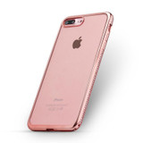 Luxury Diamond Transparent Phone Case For iPhone 5/6/6s/6 Plus/7/7 Plus Soft TPU Phone Case for Women