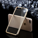 Luxury Diamond Transparent Phone Case For iPhone 5/6/6s/6 Plus/7/7 Plus Soft TPU Phone Case for Women