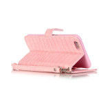 Luxury Crocodile Flip Leather Case For iPhone 5 5S SE 6 6S plus 7 8 Plus X Wallet Card Slots Stand Women Handbag Phone Cover