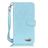 Luxury Crocodile Flip Leather Case For iPhone 5 5S SE 6 6S plus 7 8 Plus X Wallet Card Slots Stand Women Handbag Phone Cover