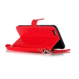 Luxury Crocodile Flip Leather Case For iPhone 5 5S SE 6 6S plus 7 8 Plus X Wallet Card Slots Stand Women Handbag Phone Cover