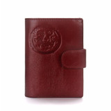 Luxury Brand Women Genuine Leather Passport Wallet Travel Wallets Money Purse With Passport Cover And License Card Holder Case