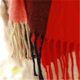 luxury brand Winter warm Plaid Scarf Designer Unisex Basic Shawls Women's Imitation cashmere scarves for women