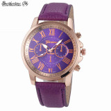 Luxury Brand Watch Women Roman Numerals Faux Leather Quartz Watch Wrist Watch Relogio Feminino Relojes  Gift Dress Watch