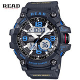 Luxury Brand Men Sports LED Watch Shock Waterproof  Watches Military Men's Analog Quartz Digital Watch Relogio Masculino
