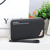 Luxury Brand Leather Wallets Women Fashion Long Hasp Purses Female Credit Card Holders Money Coin Zipper Pocket Phone Clutch Bag
