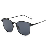 Luxury Brand Design Cat Eye Sunglasses Women Brand Designer Mirror Vintage Retro Sun Glasses For Women Female Lady Sunglass 2017