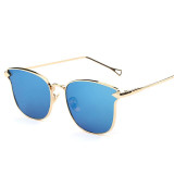 Luxury Brand Design Cat Eye Sunglasses Women Brand Designer Mirror Vintage Retro Sun Glasses For Women Female Lady Sunglass 2017