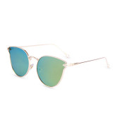 Luxury Brand Design Cat Eye Sunglasses Women Brand Designer Mirror Vintage Retro Sun Glasses For Women Female Lady Sunglass 2017