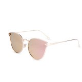 Luxury Brand Design Cat Eye Sunglasses Women Brand Designer Mirror Vintage Retro Sun Glasses For Women Female Lady Sunglass 2017