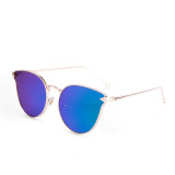 Luxury Brand Design Cat Eye Sunglasses Women Brand Designer Mirror Vintage Retro Sun Glasses For Women Female Lady Sunglass 2017