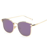 Luxury Brand Design Cat Eye Sunglasses Women Brand Designer Mirror Vintage Retro Sun Glasses For Women Female Lady Sunglass 2017