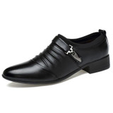 luxury brand cheap men business shoes high quality men dress shoes classical men loafers leather 1017 35