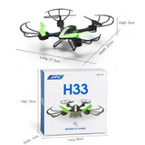 Jjrc H33 Mini Drone Rc Quadcopter 6-axis Helicopter 4CH Quadrocopter One Key Return Drons Toys For Children Copter Model