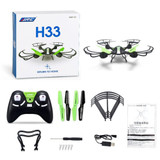 JJRC H33 2.4G Quadcopter Mini Drone Selfie RC Helicopter 2.4G Four Axis Gyro Quadrocopter Aerial Photography Drones Aircraft *