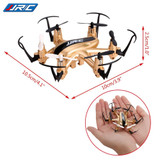 JJRC H20 Nano Hexacopter RC Mini Drone 2.4G 4CH 6-Axis Headless Mode RC Helicopter Gift Red