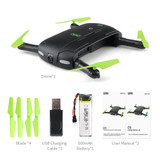 JJRC DHD D5 Pocket foldable RC Selfie Drone With HD Camera FPV Quadcopter Helicopter WiFi Phone Mini Drone VS JJRC H37 Elfie