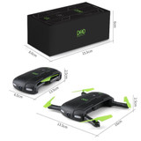 JJRC DHD D5 Pocket foldable RC Selfie Drone With HD Camera FPV Quadcopter Helicopter WiFi Phone Mini Drone VS JJRC H37 Elfie