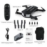 JJRC BABY ELFIE RC Selfie Drone with HD FPV Quadcopter Mini Pocket Foldable RC Drones Helicopter Upgraded H37 VS H36 H31 H37