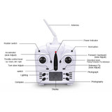 Jjrc 2017 New H16-2 6-axis 360 Spotlight 2.4GHz RC quadcopter camera 2mp RTF Drone Toy with 2MP Camera Headless Mode RTF