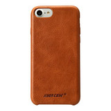 Jisoncase for iPhone 7 Case Genuine Leather Phone Case for iPhone 7 4.7 inch Luxury Back Cover for iPhone 7 Slim Case
